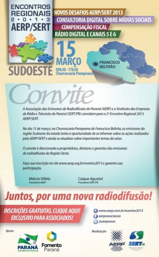Encontro Regional com Radiodifusores - Palestra Mídia Social e a Radiodifusão